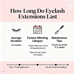 How Long Do Eyelash Extensions Last