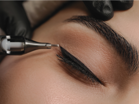 permanent eyeliner, microblading, powder and ombre brows